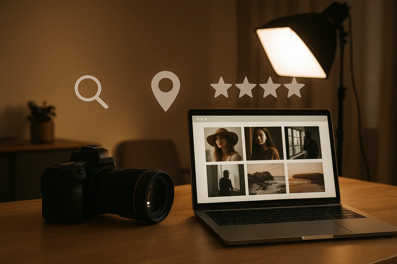 Online sichtbarer werden mit Fotografie-Angeboten